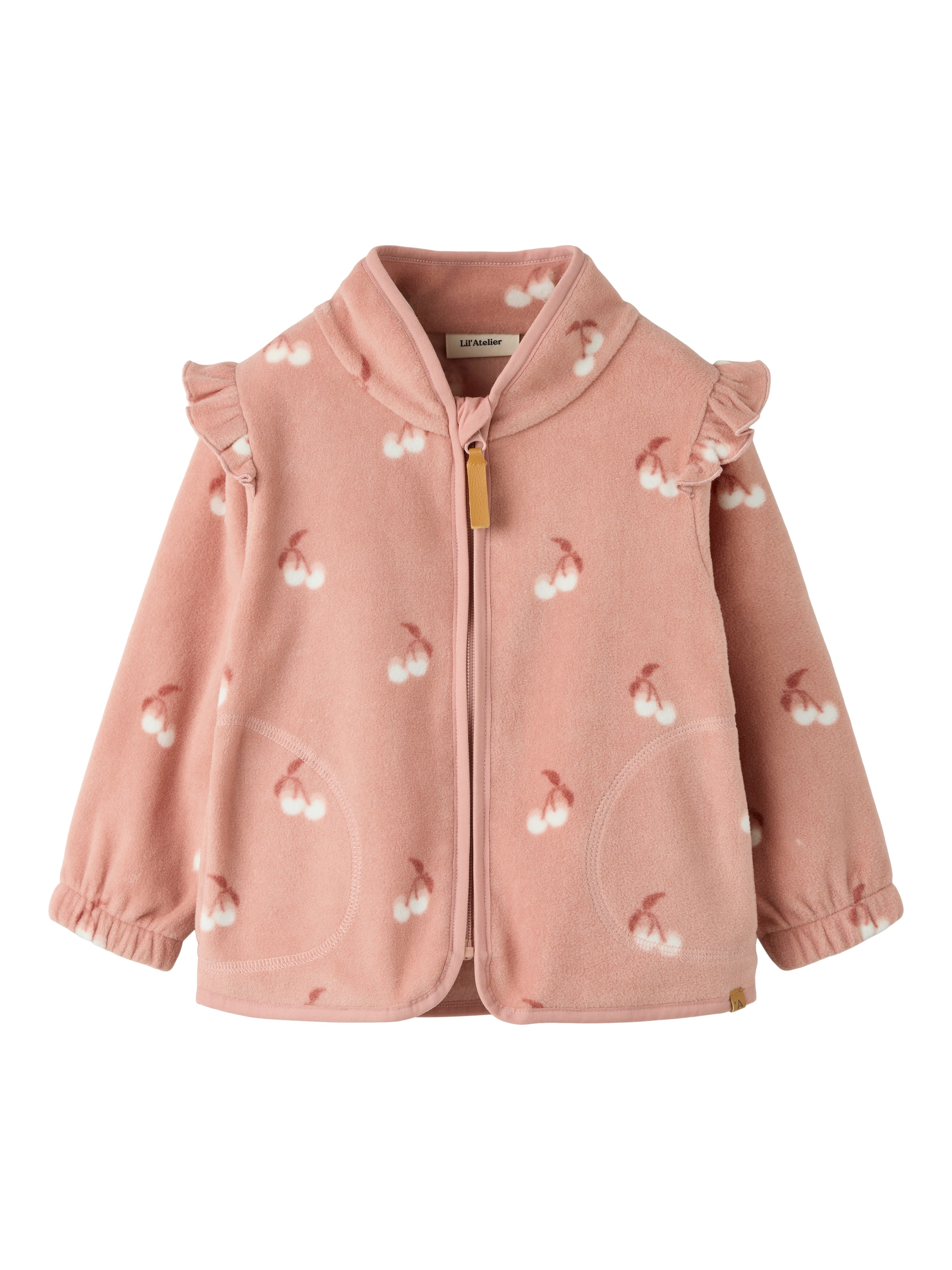 Lil Atelier Laspektra Fleece Jacket Misty Rose 86 Cm
