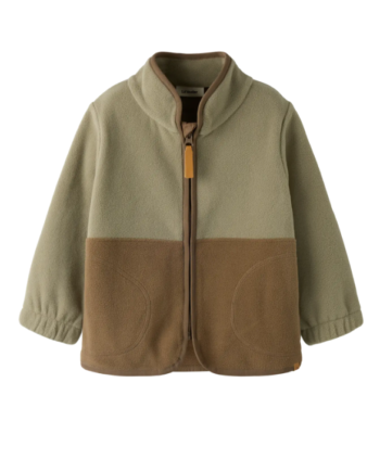 Lil Atelier Laspektra Fleece Jacket  Shitake 86 Cm