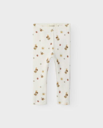 Lil Atelier Lavo Elf Leggings Coconut Milk 56 Cm