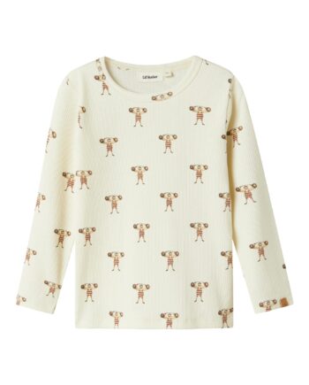 Lil Atelier Lavo Enk Top Turtledove Strong Man 92 Cm