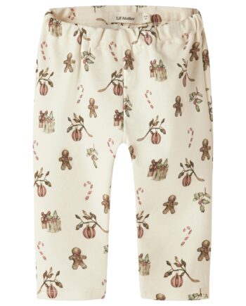 Lil Atelier Layo Gan Pants Turtledove Christmas 56 Cm