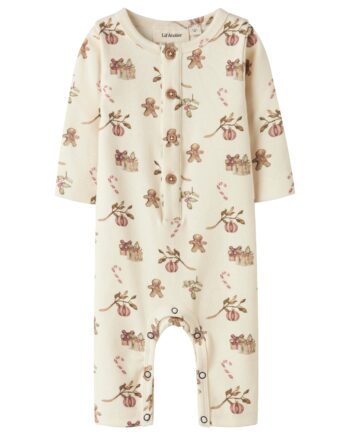 Lil Atelier Layo Gip Ls Slim Suit Turtledove Christmas 56 Cm