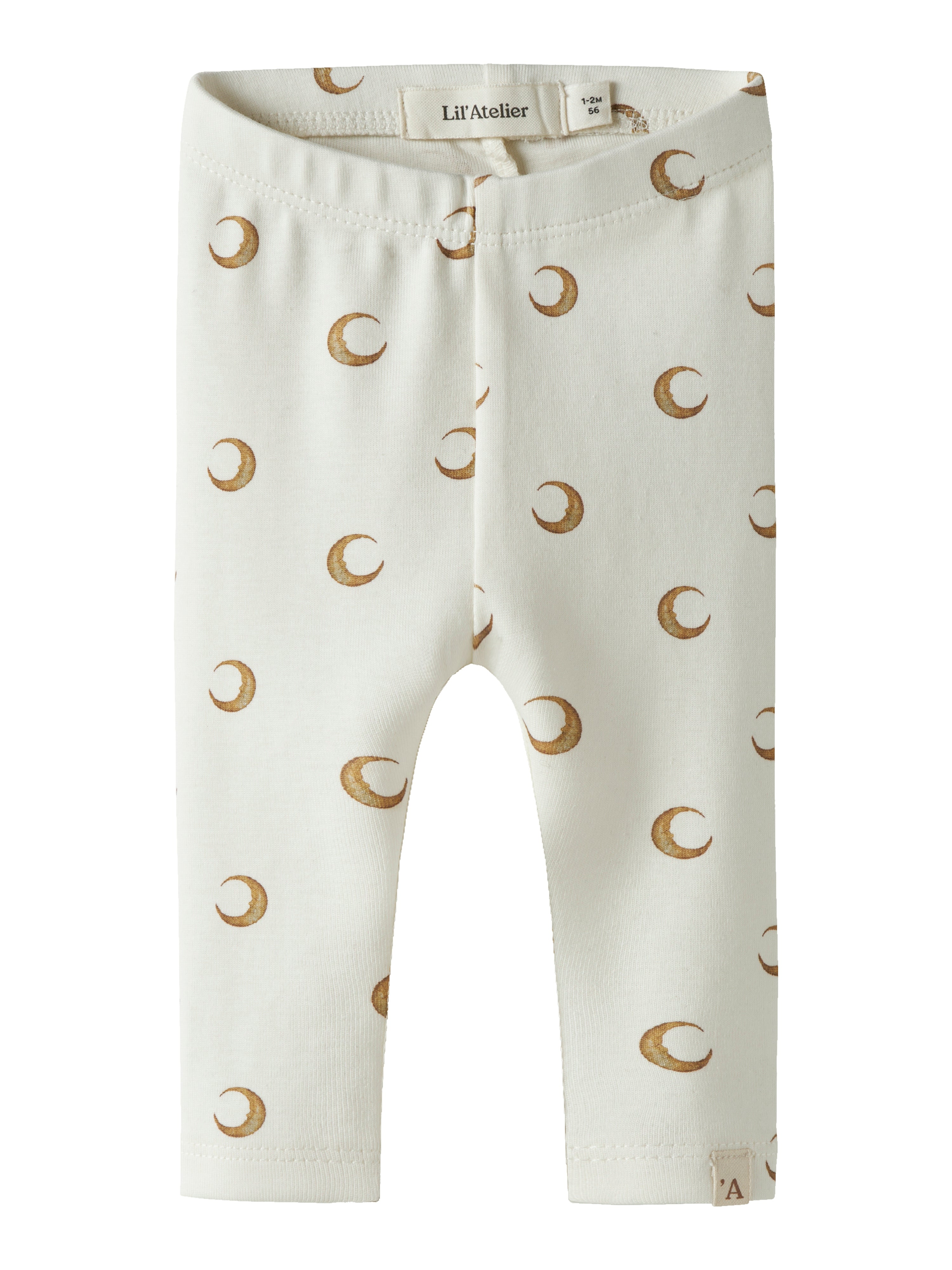Lil Atelier Layo Kim Leggings Coconut Milk Moon 56 Cm