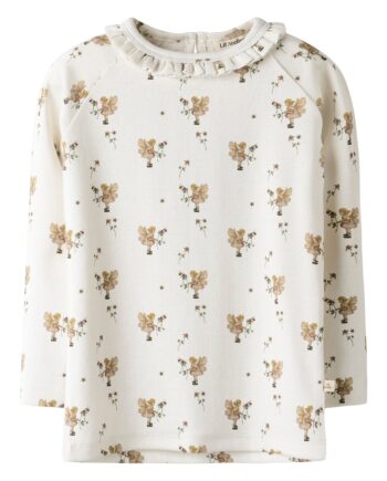 Lil Atelier Layo Loa Slim Top Coconut Milk 92 Cm