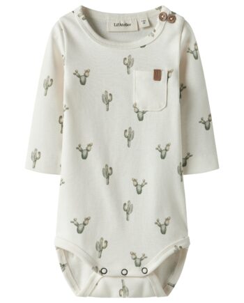 Lil Atelier Layo Sev Ls Slim Body Coconut Milk Cactus 56 Cm