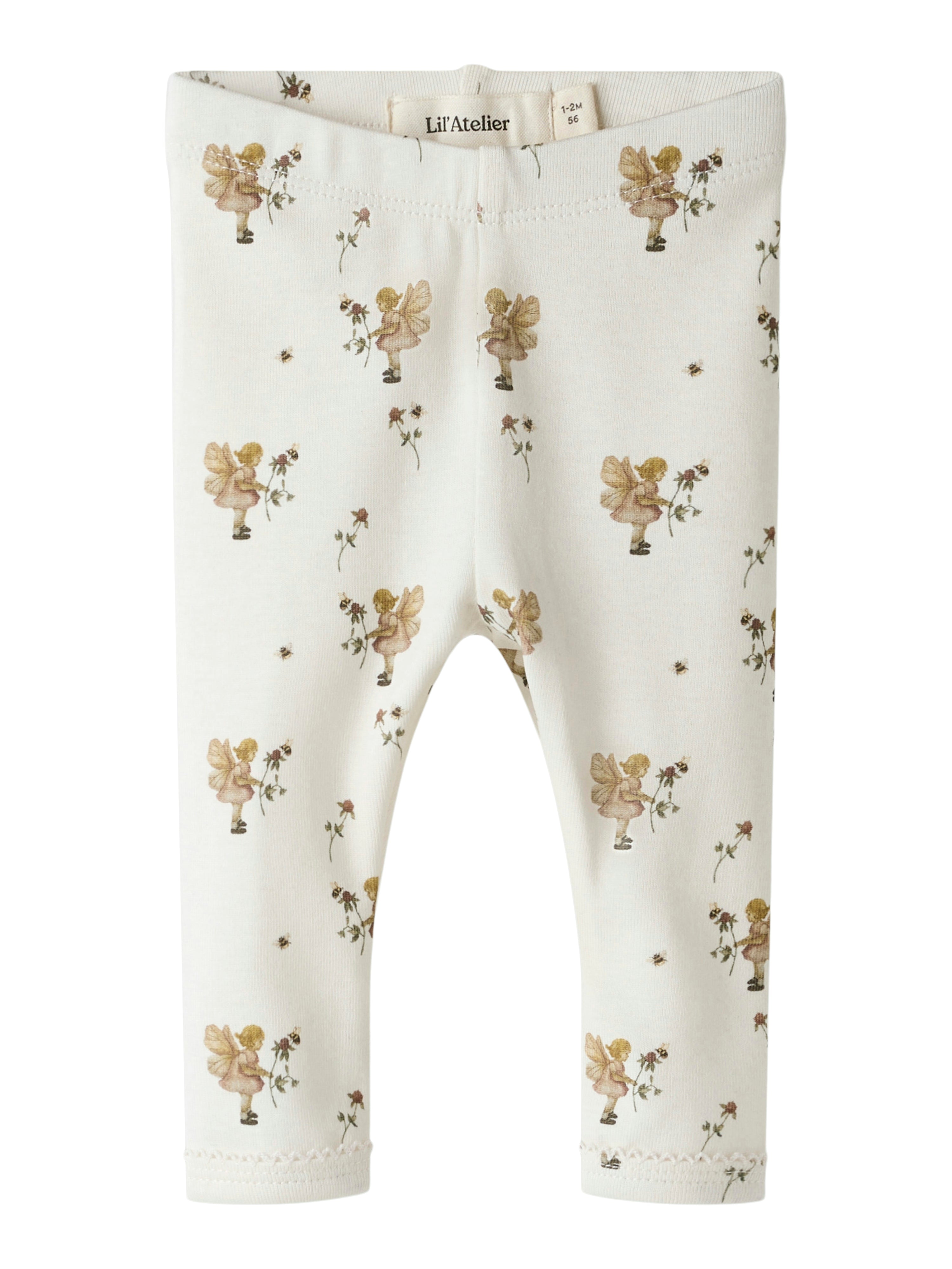 Lil Atelier Layo Sin Leggings Coconut Milk 56 Cm
