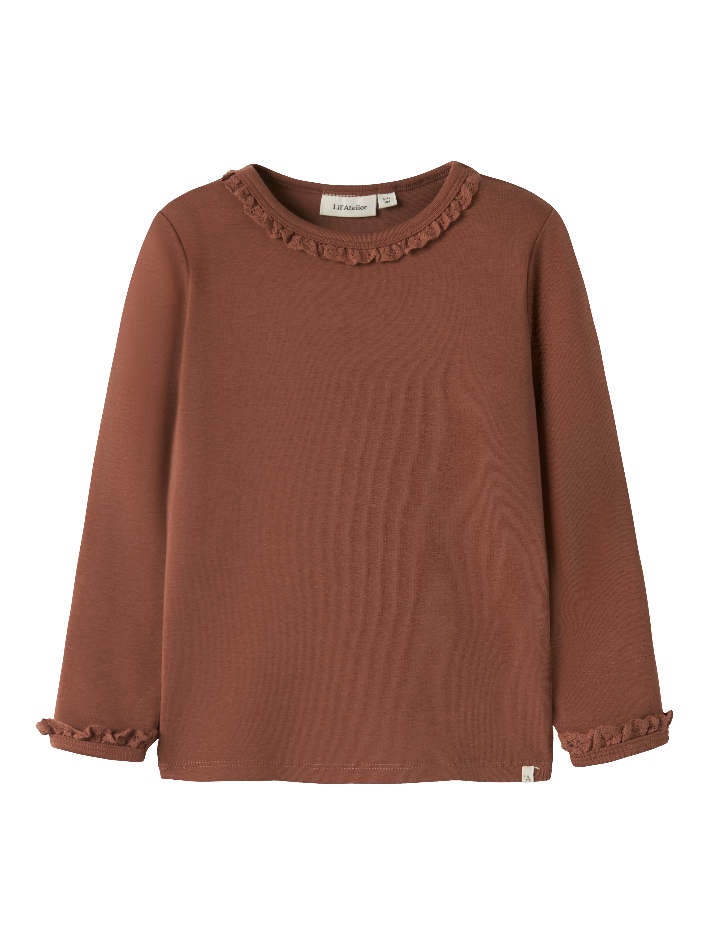 Lil Atelier Layo Sup Slim Top Maple Syrup 92 Cm