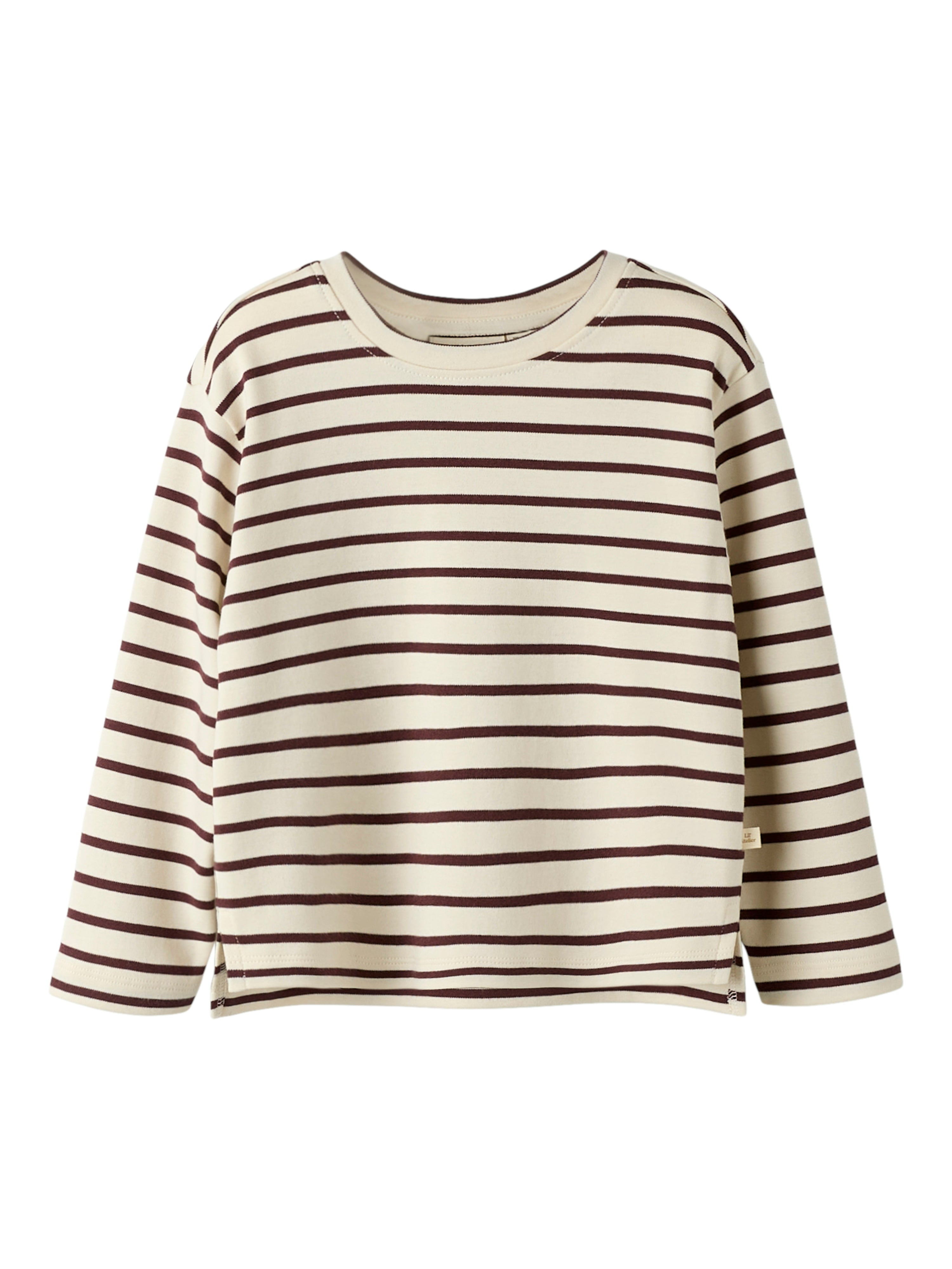 Lil Atelier Limia Loose Top Turtledove Catawba Grape 92 Cm