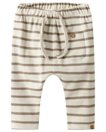 Lil Atelier Limia Nob Loose Pants Turtledove Sepia Tint 56 Cm