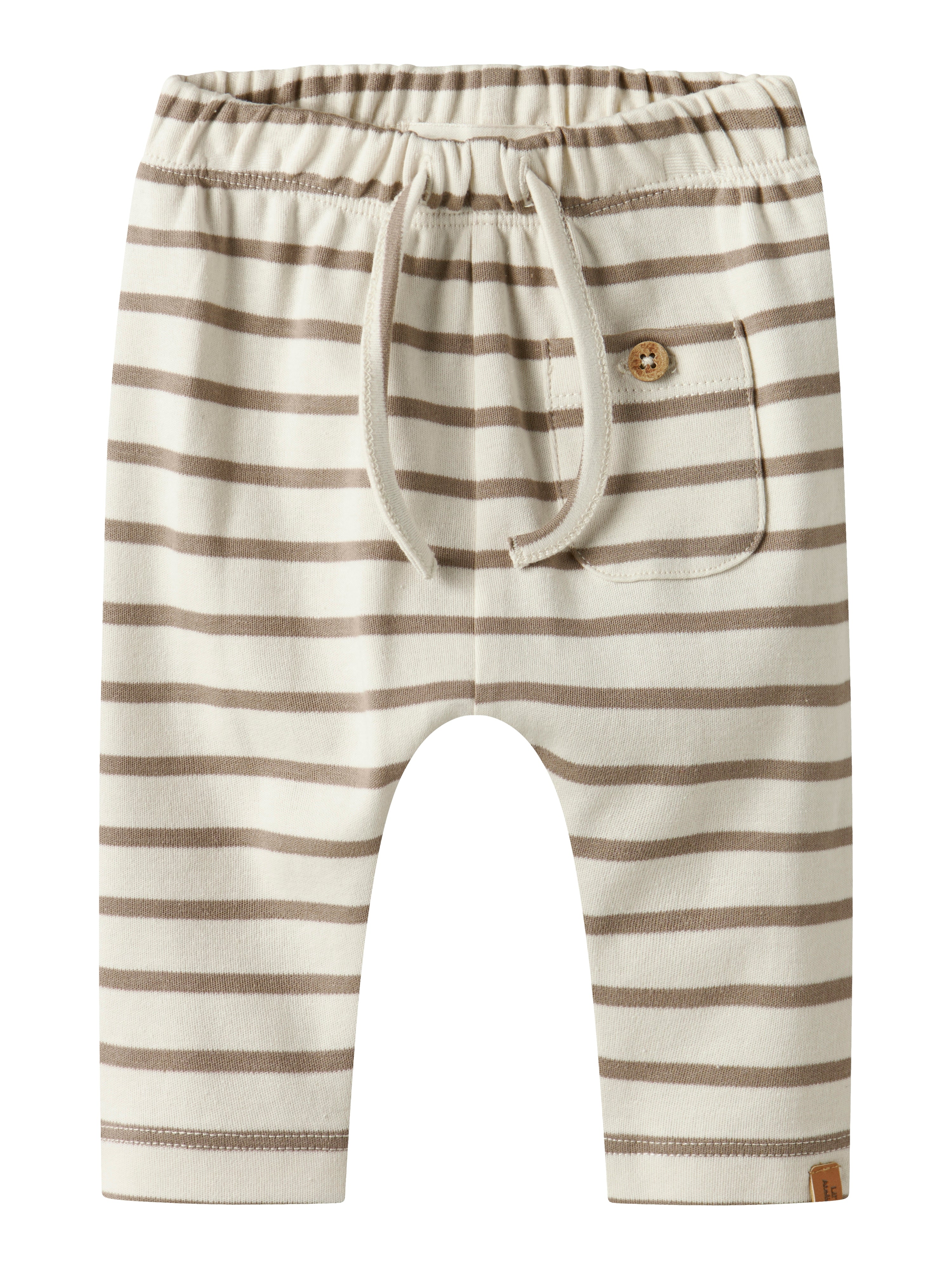 Lil Atelier Limia Nob Loose Pants Turtledove Sepia Tint 56 Cm