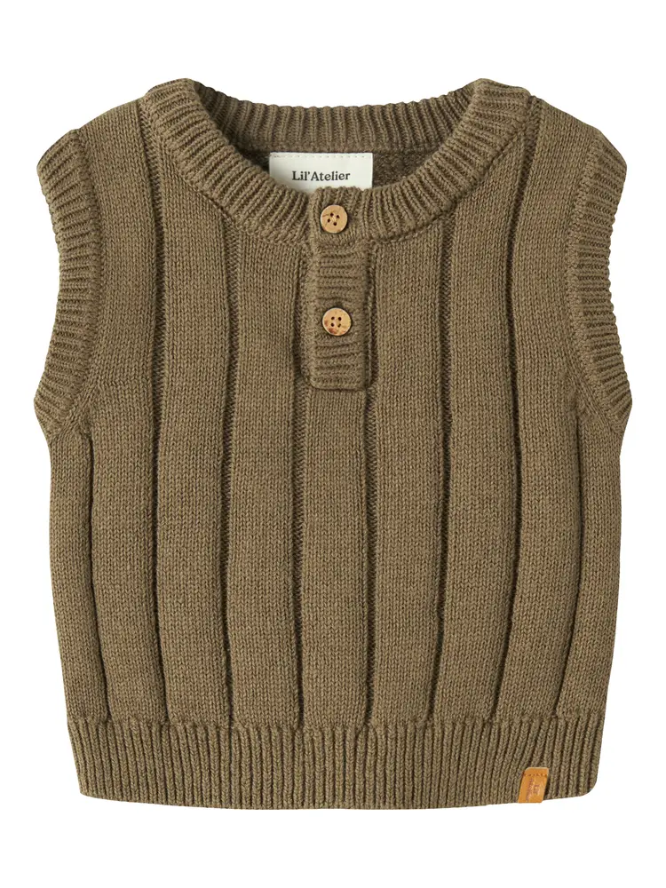 Lil  Atelier Lomon Vest Kangaroo 68