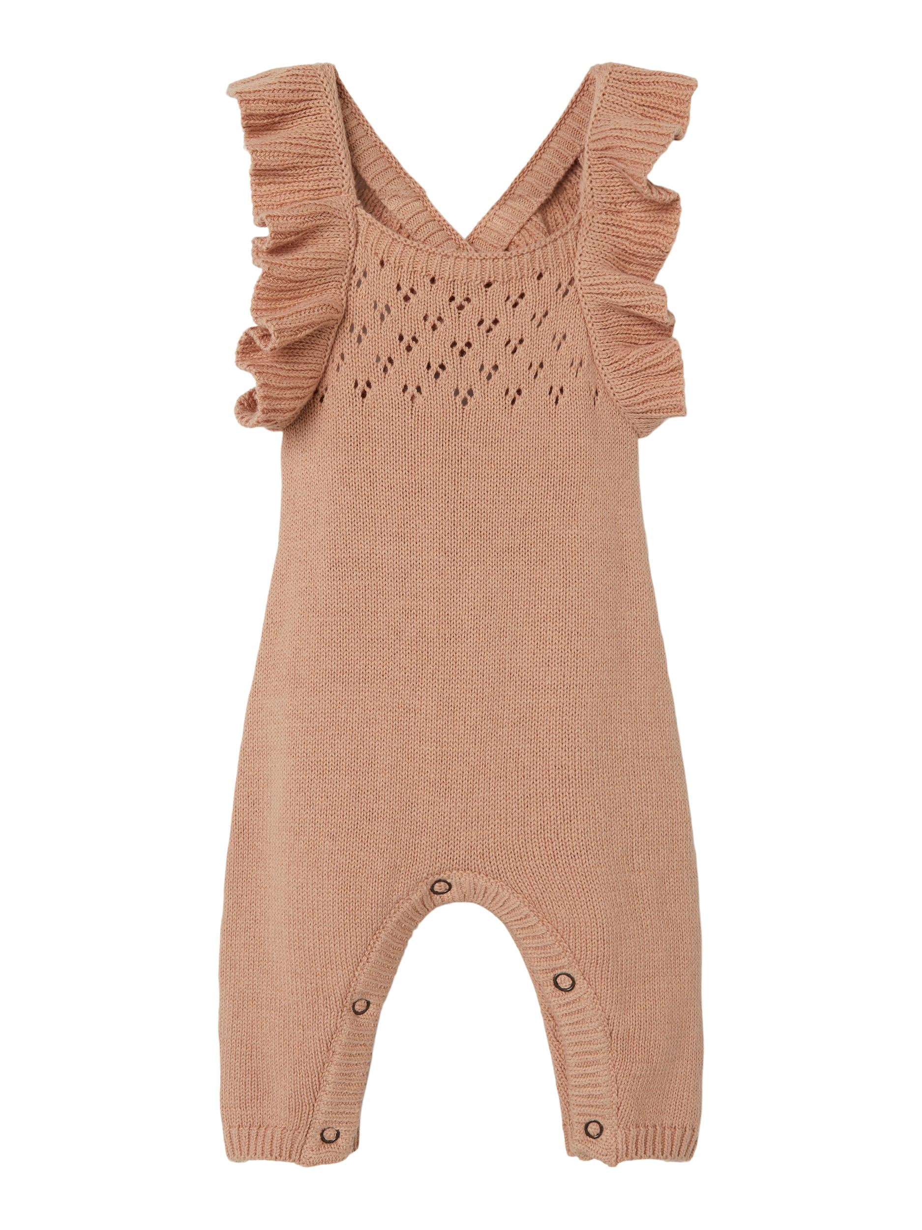 Lil Atelier Loro Knit Overall Sirocco 56 Cm