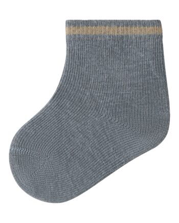 Lil Atelier Love Fir Stripe Strømper Sleet 50 56