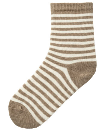 Lil Atelier Love Stripe Strømper Birch 19 21
