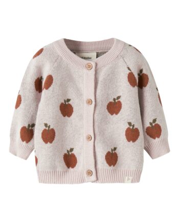 Lil Atelier Lulio Knit Cardigan Noos Hushed Violet 56 Cm