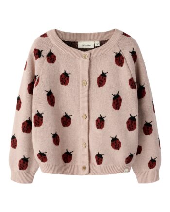 Lil Atelier Lulio Knit Cardigan Noos Misty Rose 92 Cm