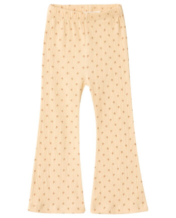 Lil Atelier Nalo Bootcut Leggings Wood Ash 92 Cm