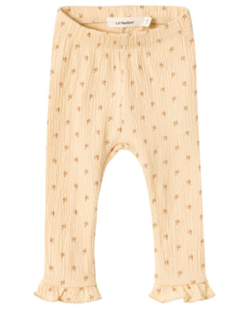 Lil Atelier Nalo Slim Leggings Wood Ash 56 Cm
