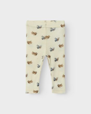 Lil Atelier Nalu Wool Leggings Turtledove 56 Cm