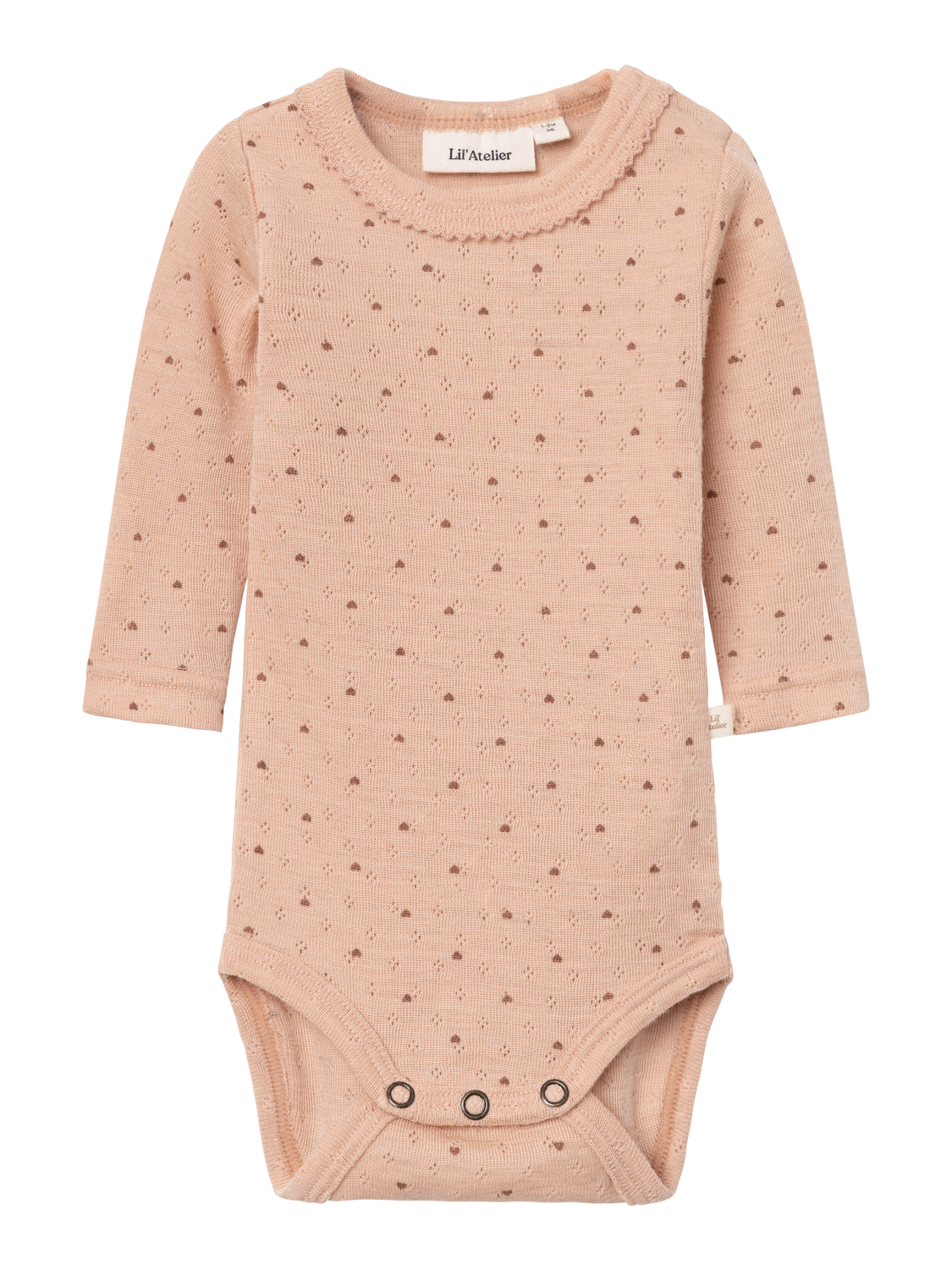 Lil Atelier Nava Wool Body Rugby Tan 56 Cm