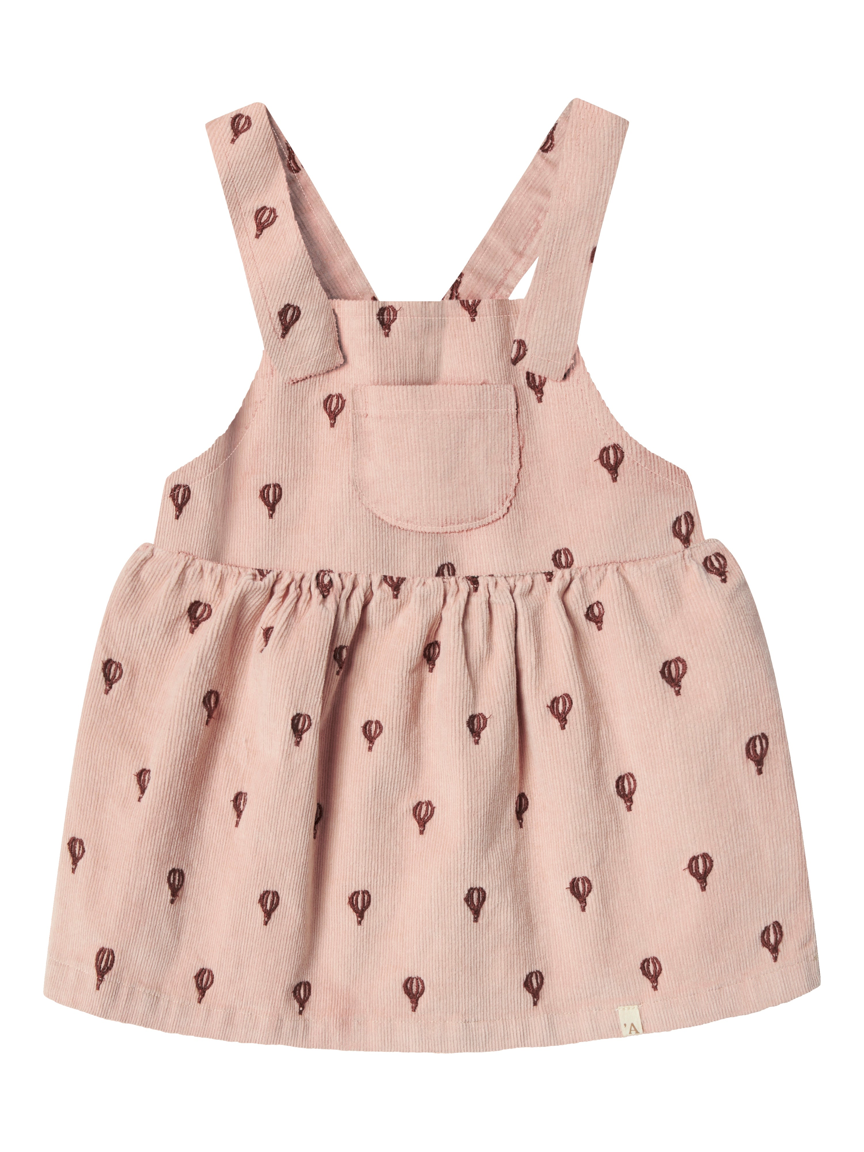 Lil Atelier Nelly Cord Skirtall Cameo Rose 56 Cm