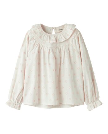 Lil Atelier Nethe Loose Shirt Pastel Parchment 92 Cm