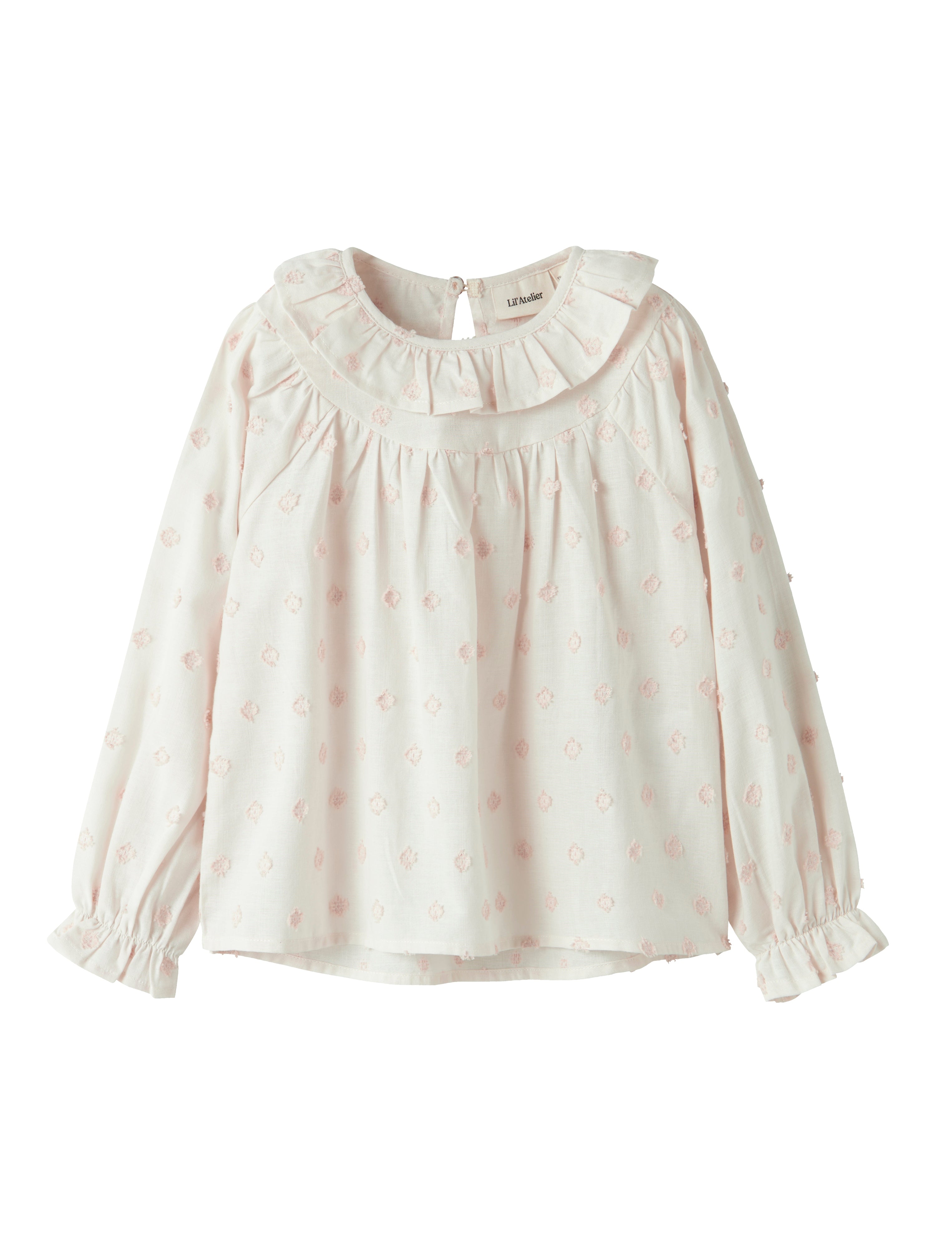 Lil Atelier Nethe Loose Shirt Pastel Parchment 92 Cm