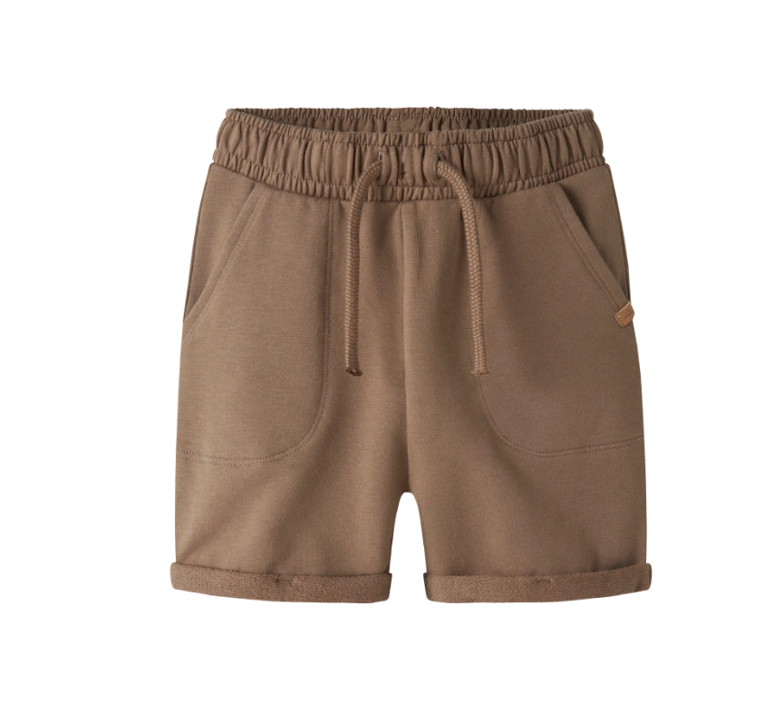 Lil Atelier Omas Sweat Shorts Coca Mocha 92 Cm