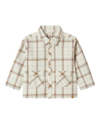 Lil Atelier Otis Loose Shirt Turtledove 92 Cm