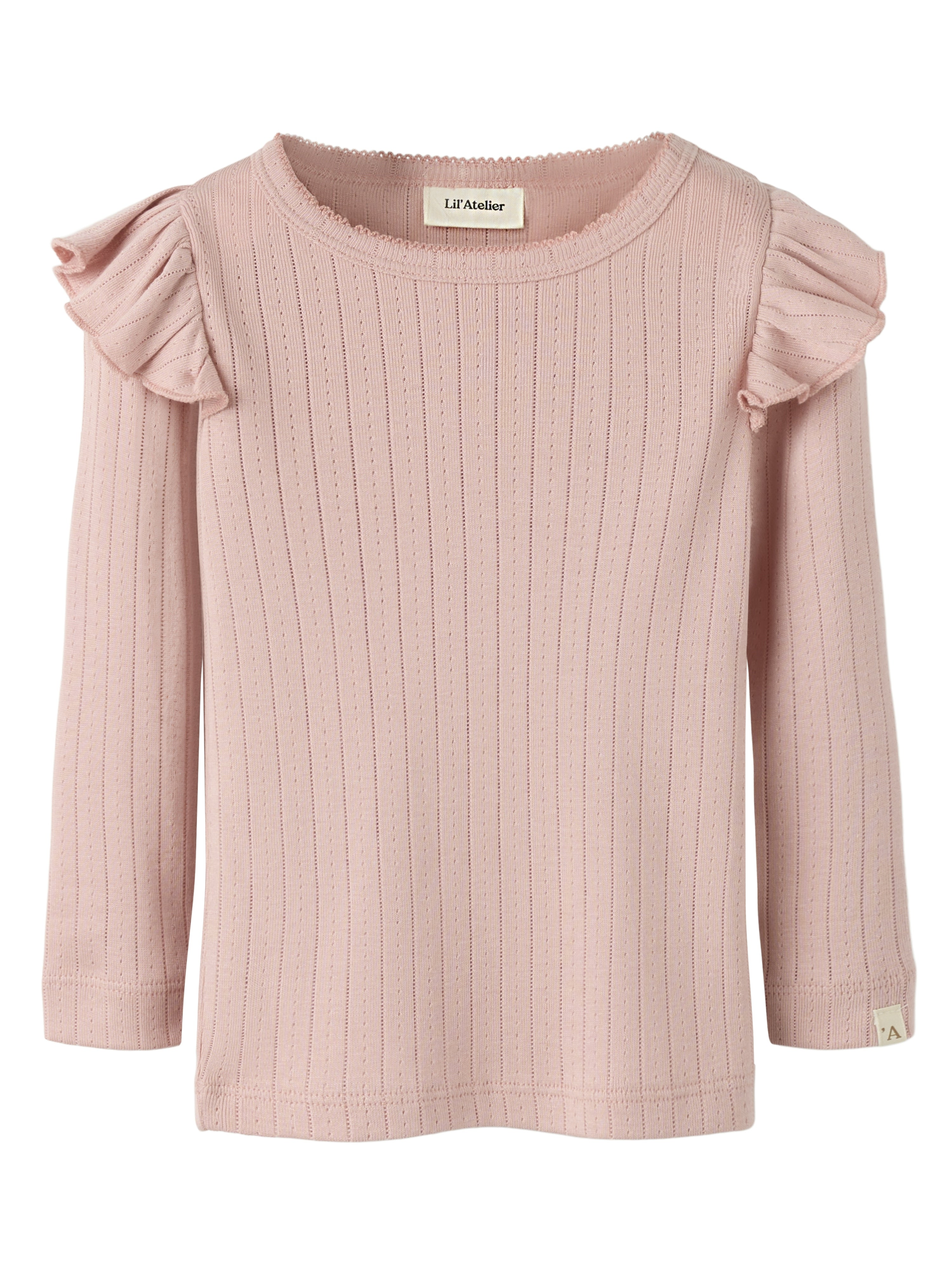 Lil Atelier Rachel Nan Slim Top Misty Rose 92 Cm
