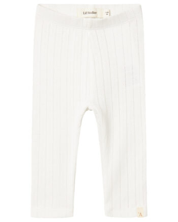 Lil Atelier Rachel Nis Slim Leggings Coconut Milk 56 Cm