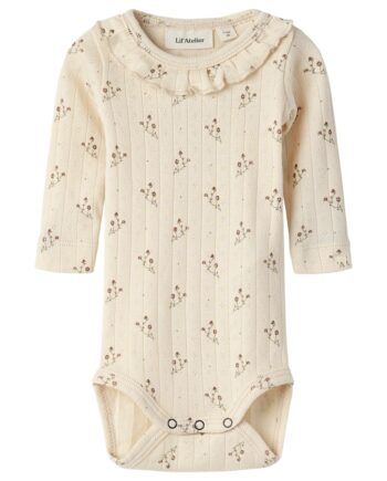 Lil Atelier Rachello Ria Slim Body Novelle Peach Flower 56 Cm