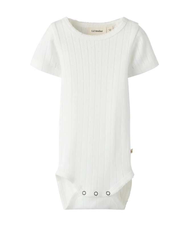 Lil Atelier Rachels Ss Slim Body Coconut Milk 56 Cm