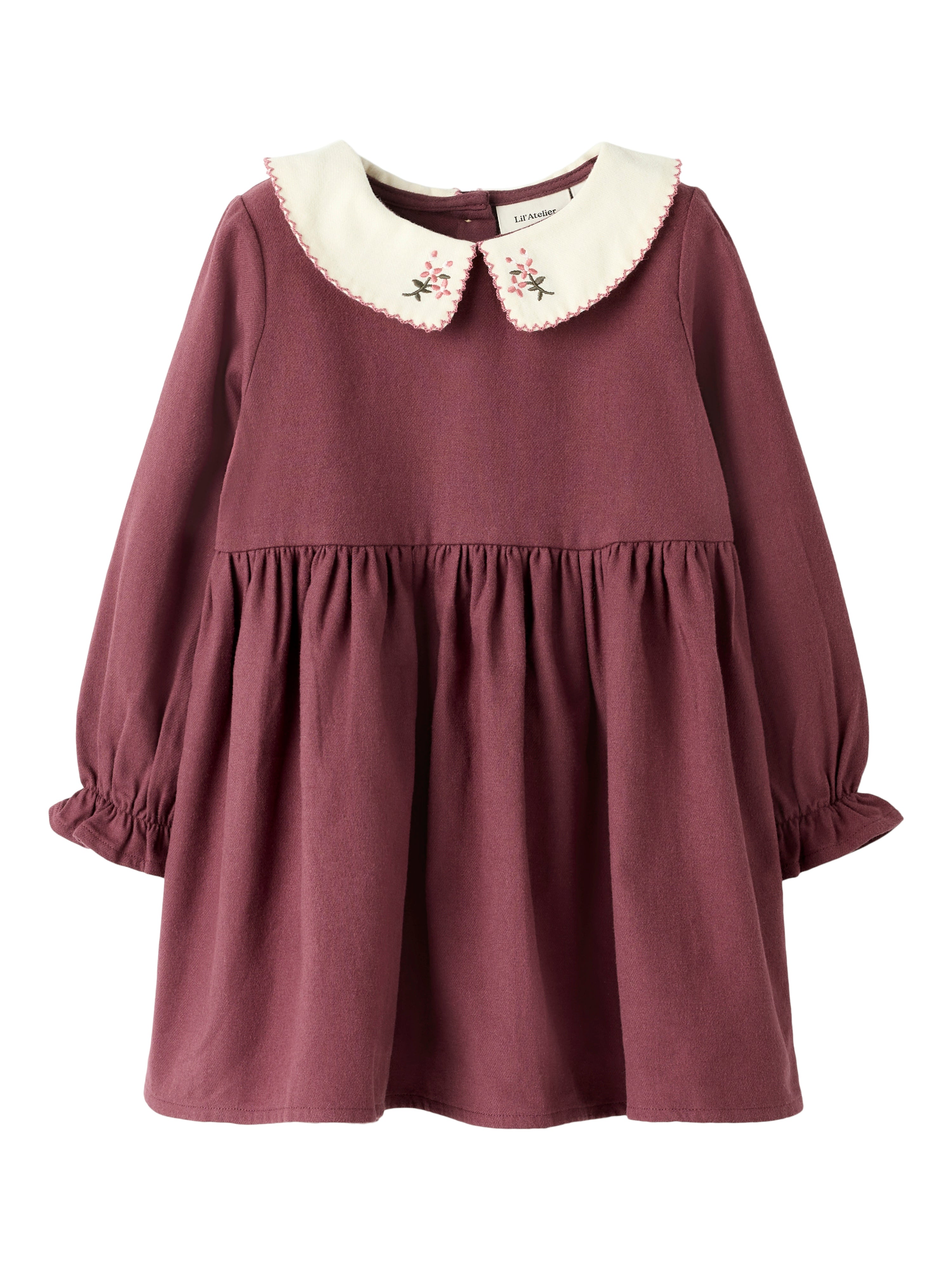 Lil Atelier Rebel Ls Dress Catawba Grape 92 Cm