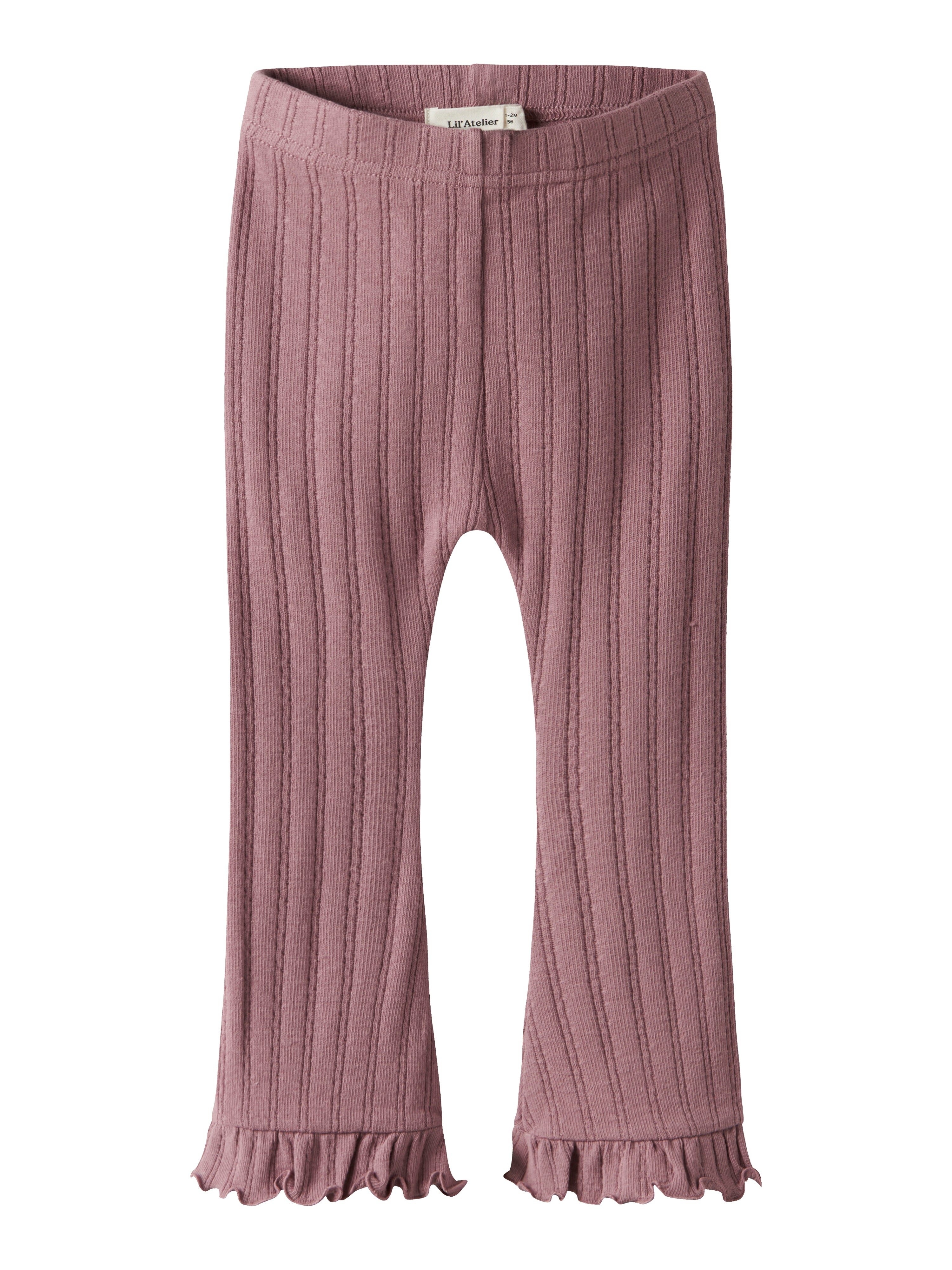 Lil Atelier Rita Sig Bootcut Legging Nostalgia Rose 92 Cm