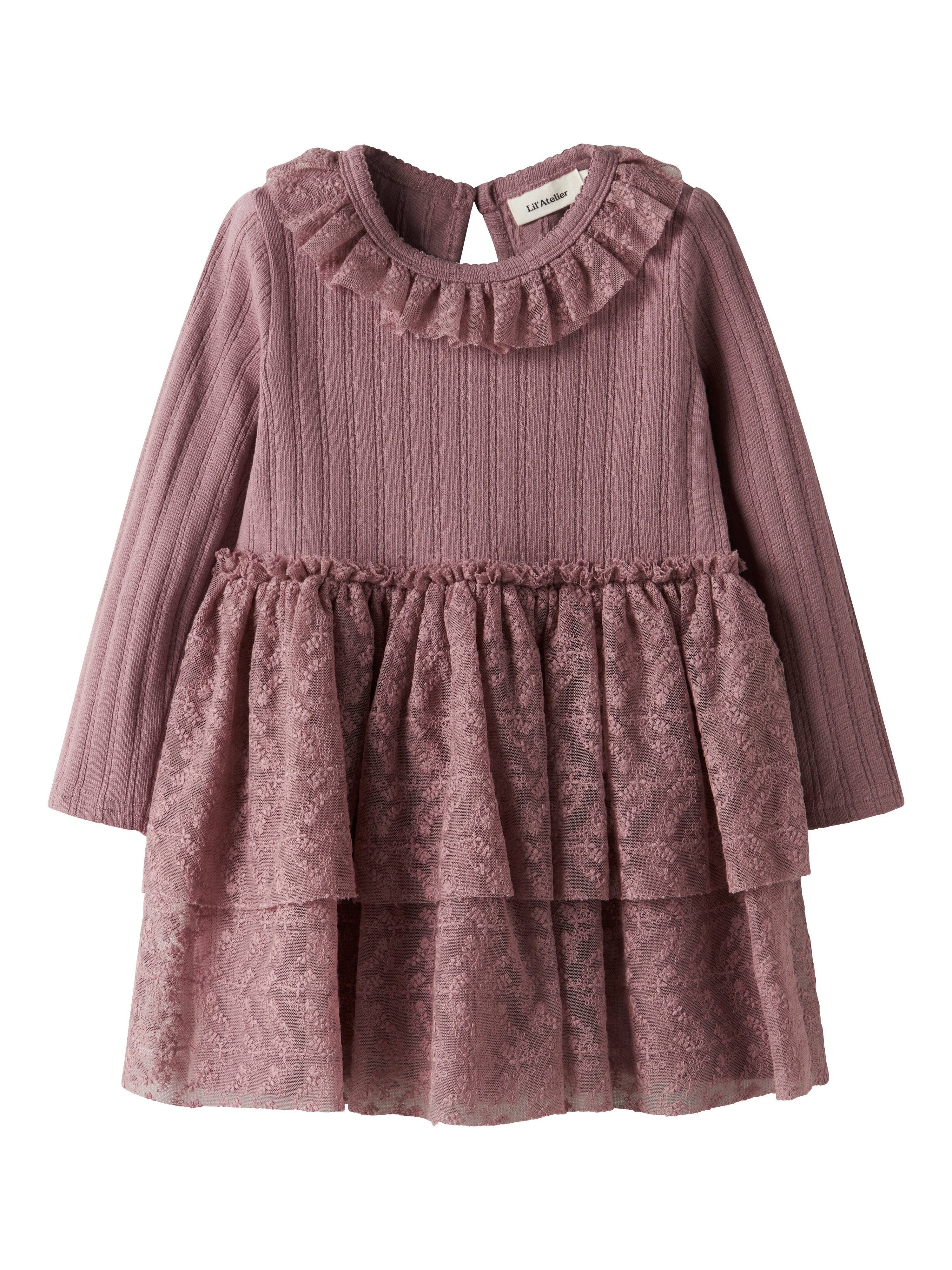 Lil Atelier Robelle Ls Dress Nostalgia Rose 92 Cm