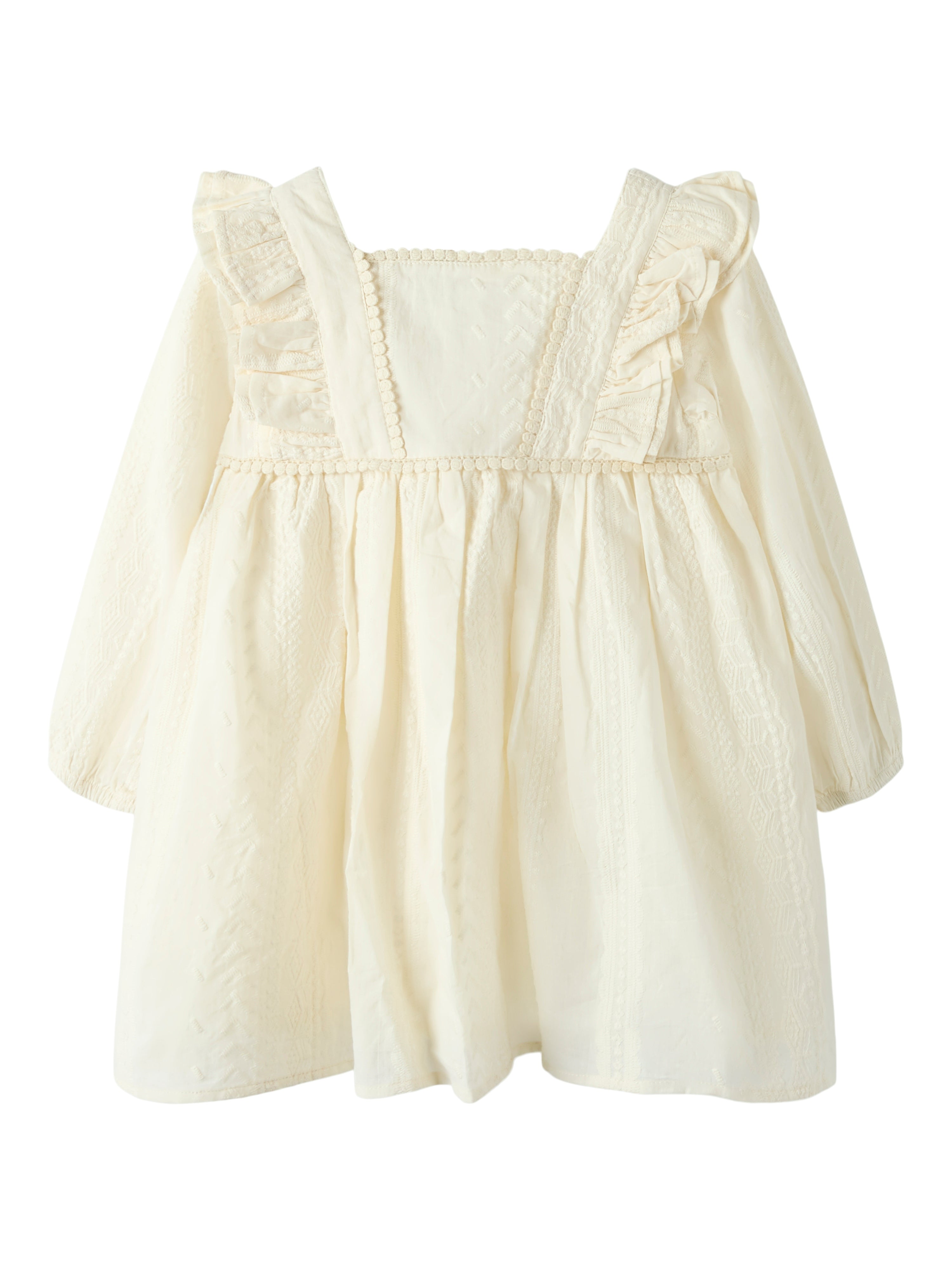 Lil Atelier Roso Ls Dress Turtledove 92 Cm