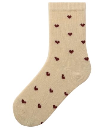 Lil Atelier Rossa Socks Wood Ash 19 21