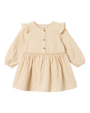 Lil Atelier Rumina Loose Dress Wood Ash 56 Cm