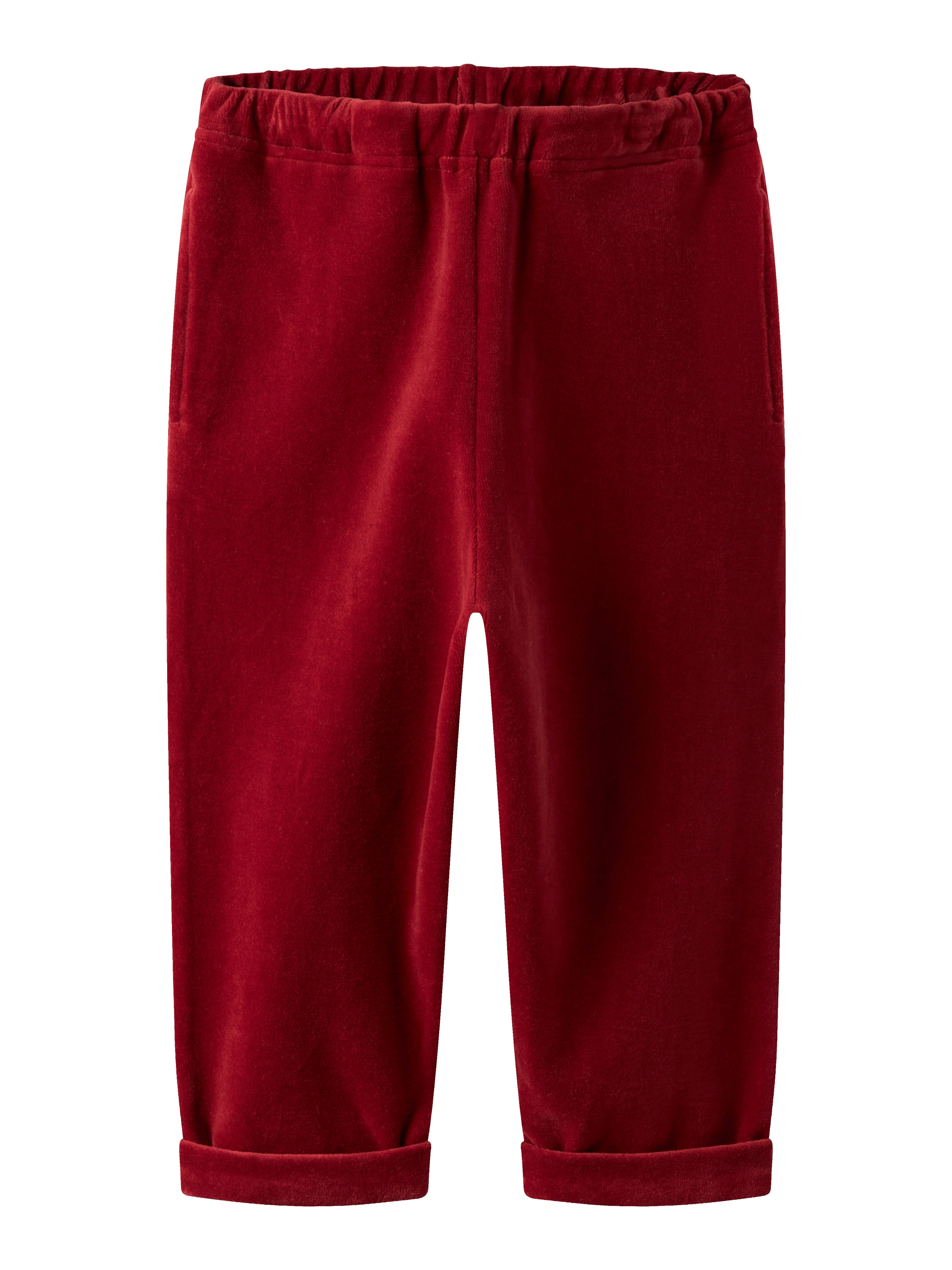 Lil Atelier Saga Sag Loose Pants Red Dahlia 92 Cm