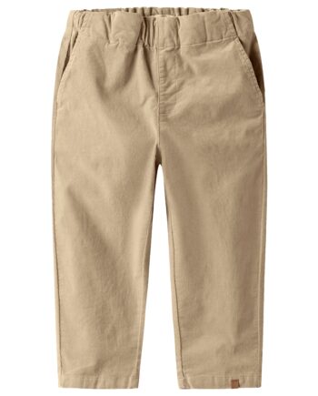 Lil Atelier Somba Loose Cord Pants Irish Cream 92 Cm