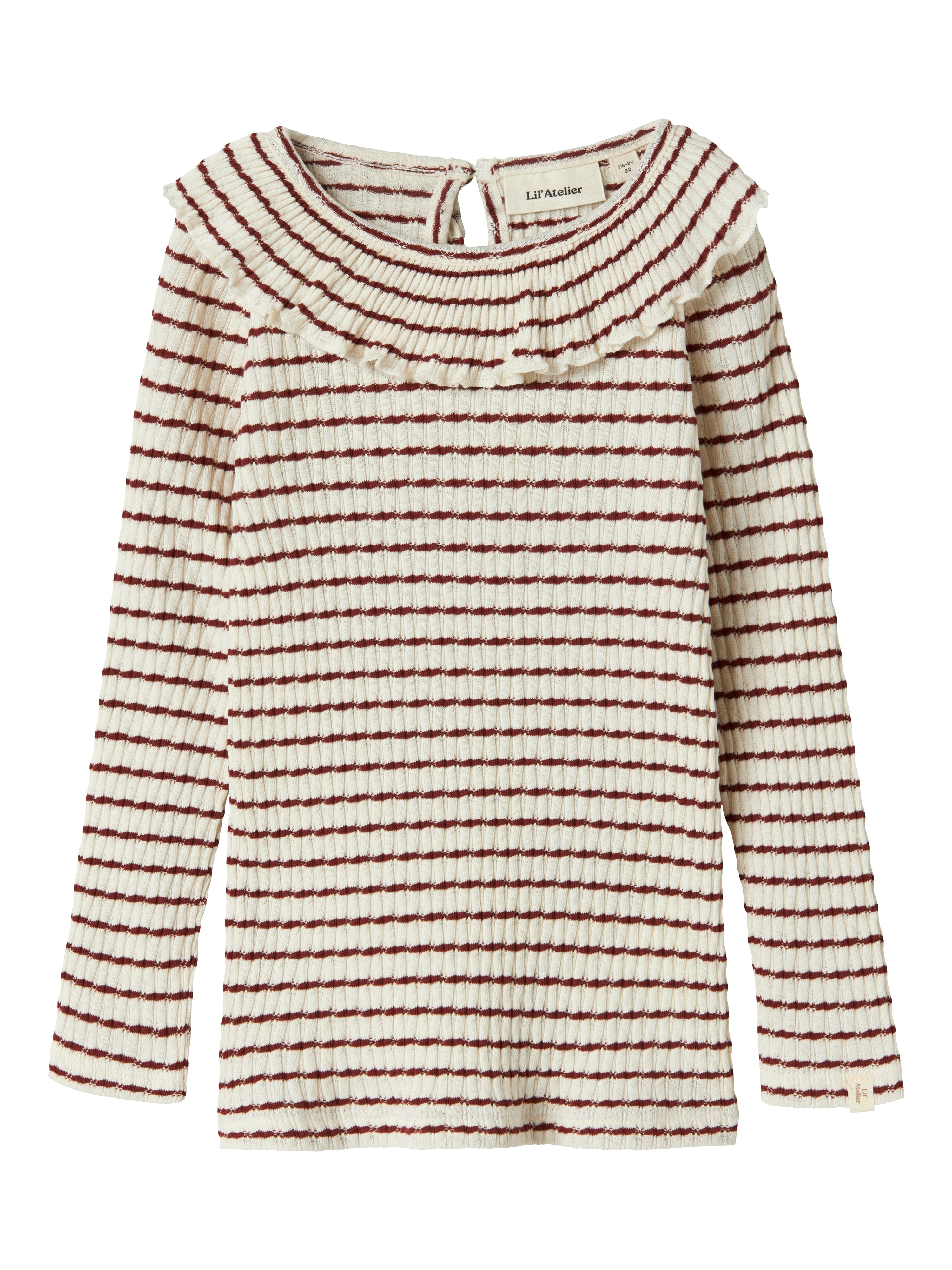 Lil Atelier Sophia Slim Top Hot Chocolate 92 Cm