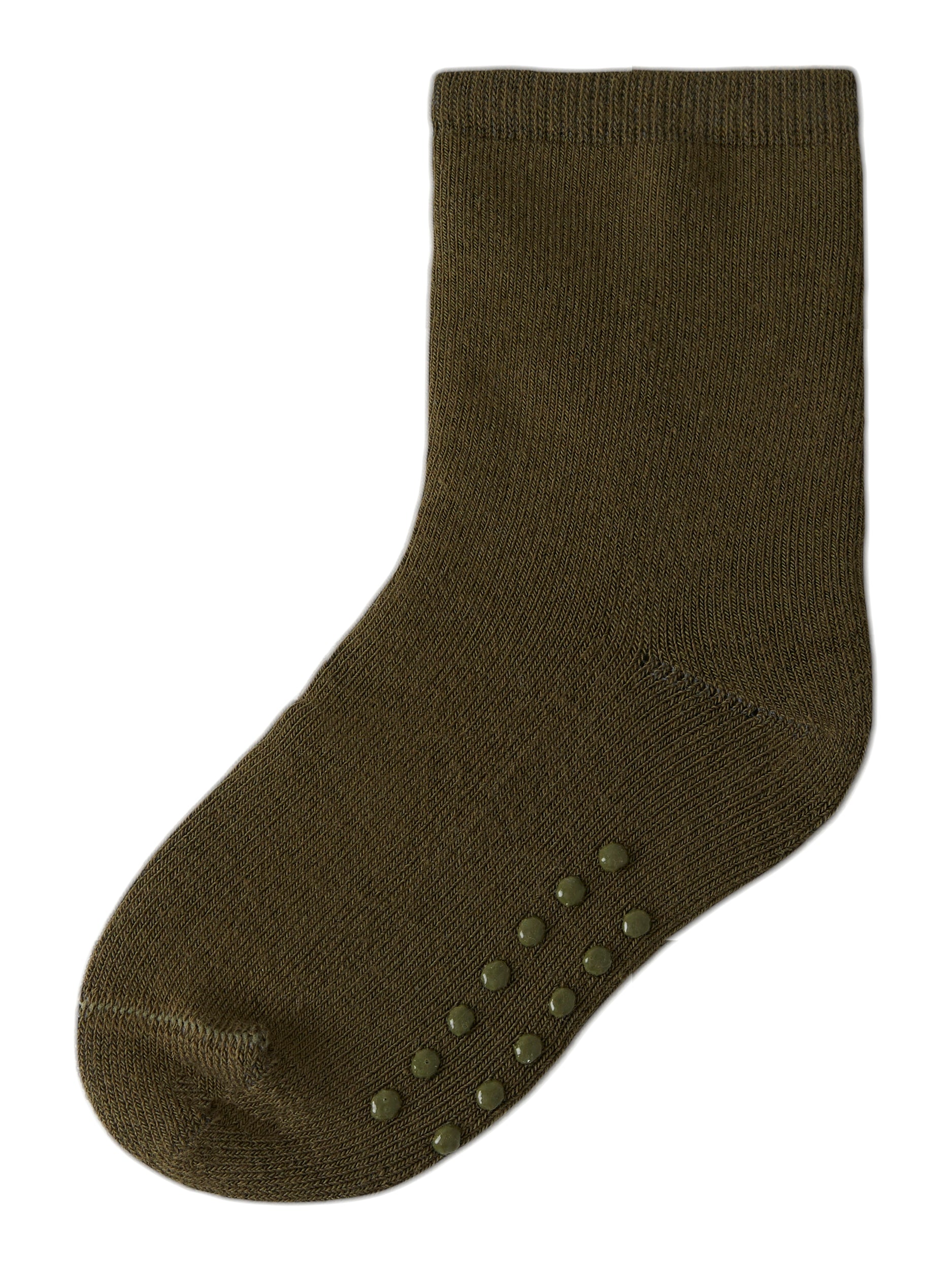 Lil Atelier Tero Frotte Socks Agave Green 16 18