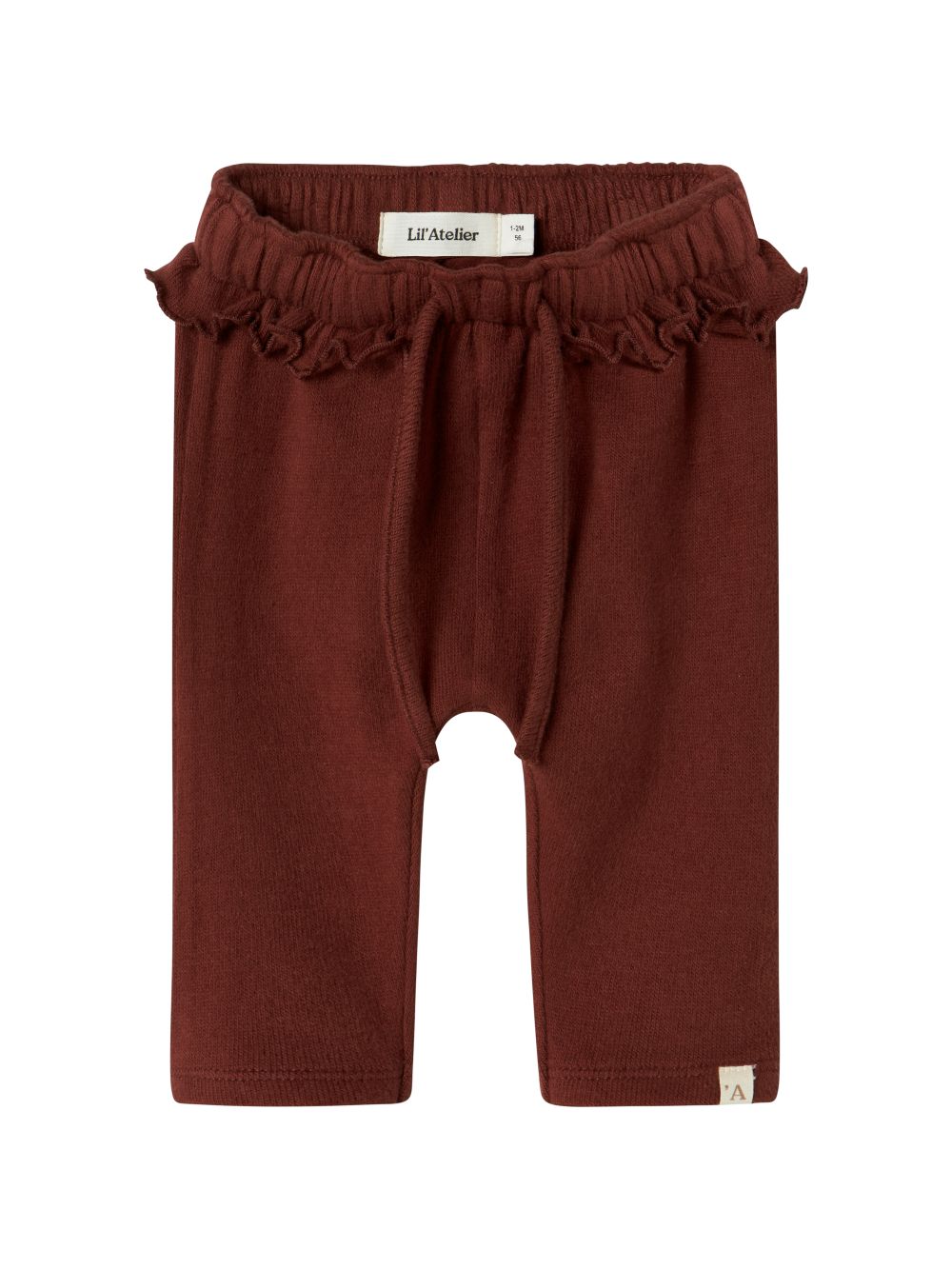 Lil Atelier Thora Hun Loose Pants Hot Chocolate 56 Cm