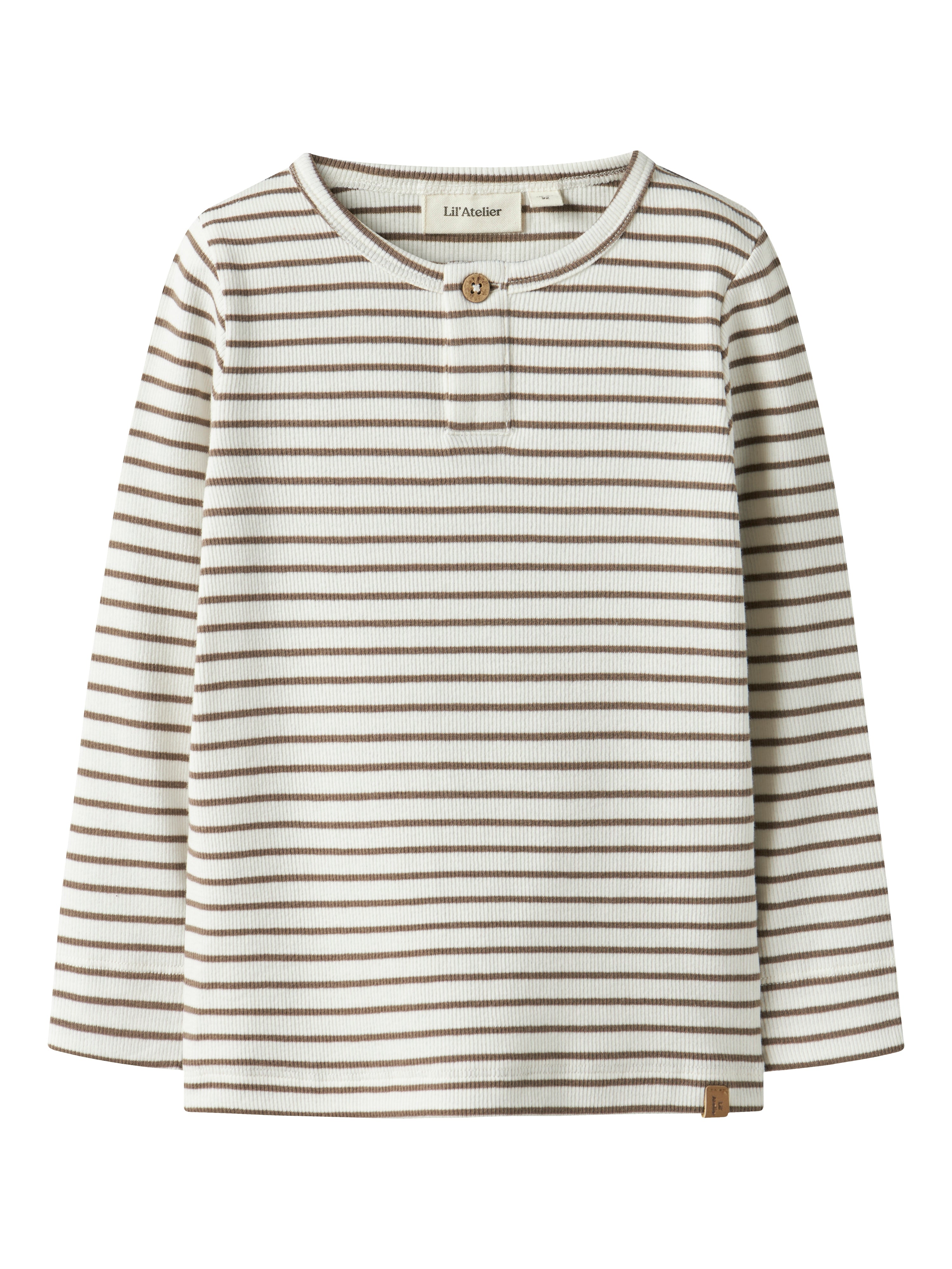 Lil Atelier Tonto Tor Slim Top Coconut Milk 92 Cm