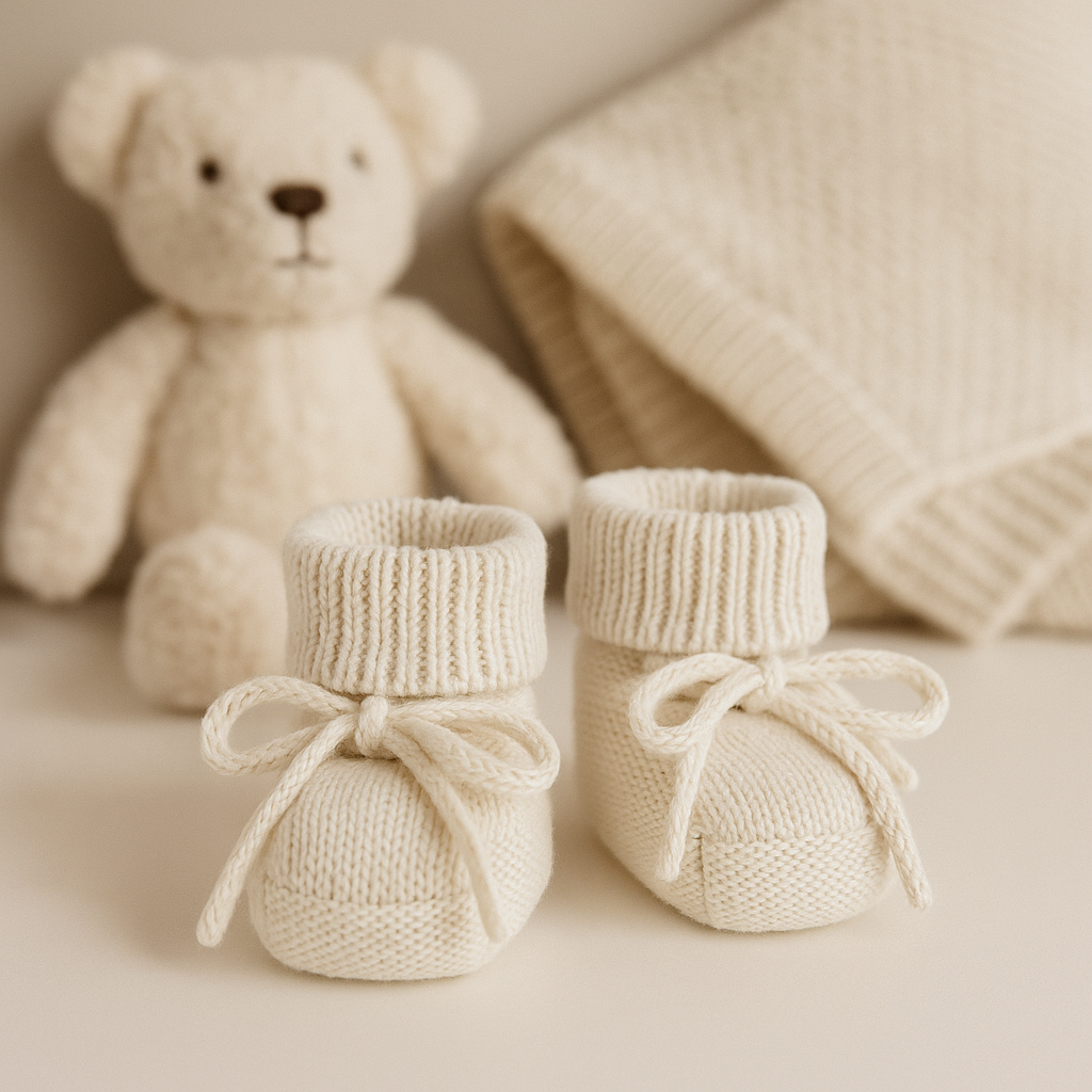 Little Dutch Strikkede Futter Off White