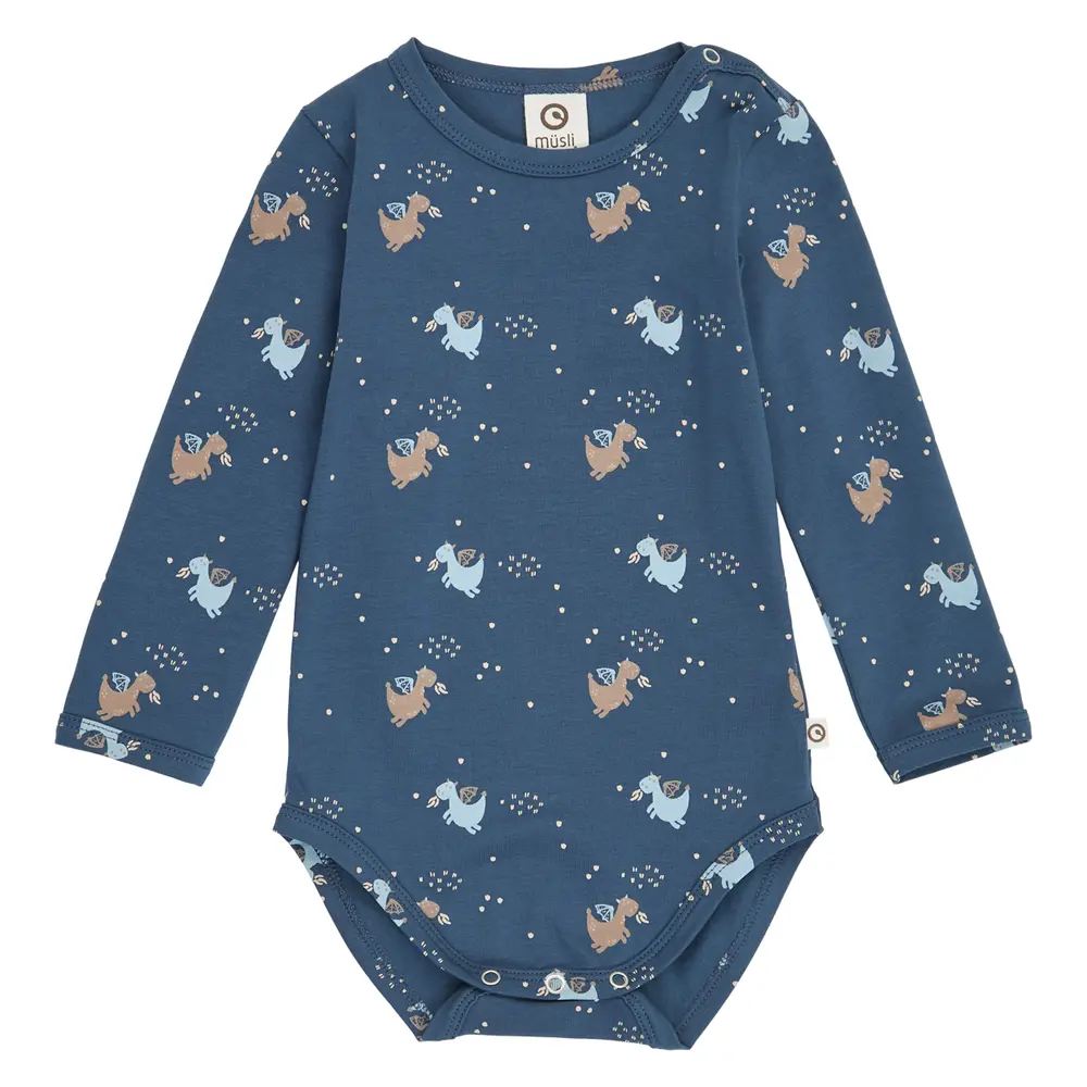 Müsli Storybook Body Navy Soft Blue Walnut 68
