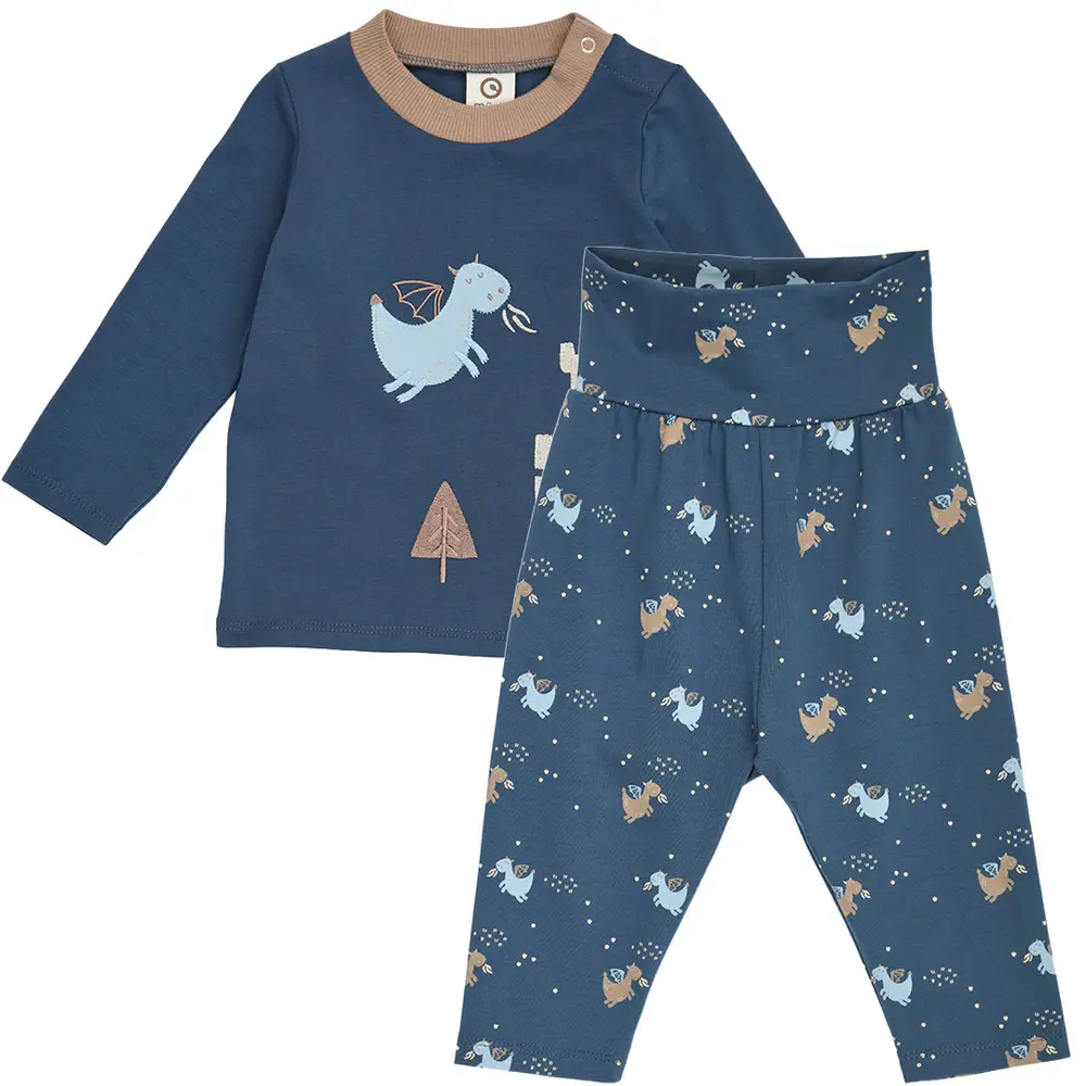 Müsli Storytime Sæt Navy Soft Blue Walnut 74
