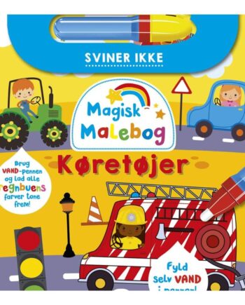 Magisk Malebog Køretøjer Bolden