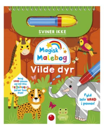 Magisk Malebog Vilde Dyr Bolden